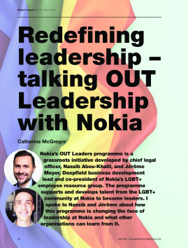 Redefining leadership - talking OUT Leadership with Nokia