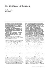 Opinion: The elephants in the room