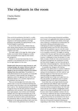 Opinion: The elephants in the room