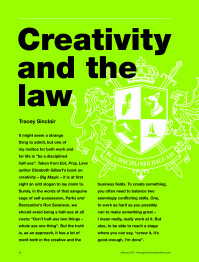 Creativity and the law