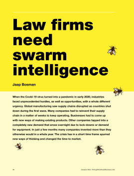 Law firms need swarm intelligence