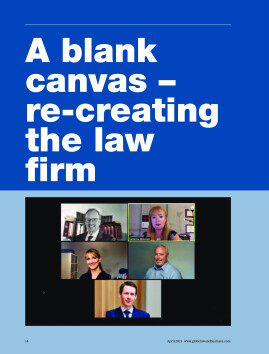A blank canvas - re-creating the law firm