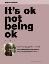 The Mentor's Mentor - It's ok not being ok