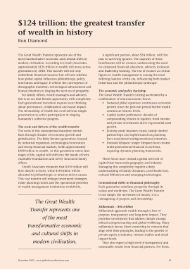 $124 trillion: the greatest transfer of wealth in history