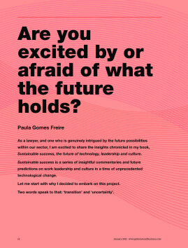 Are you excited by or afraid of what the future holds?