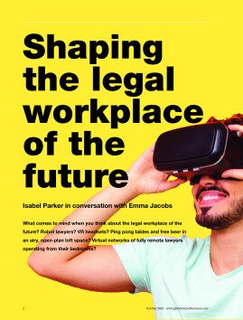 Shaping the legal workplace of the future