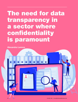 The need for data transparency in a sector where confidentiality is paramount