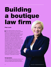 Building a boutique law firm