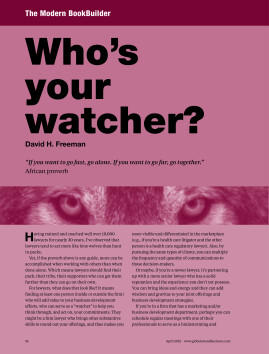 Who's your watcher?