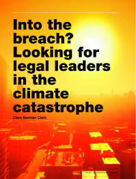Into the breach? Looking for legal leaders in the climate catastrophe