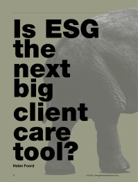 Is ESG the next big client care tool?