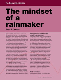 The mindset of a rainmaker