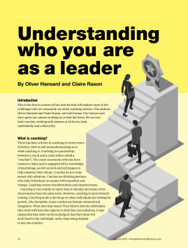 Understanding who you are as a leader