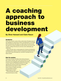 A coaching approach to business development