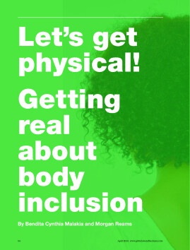 Let’s get physical! Getting real about body inclusion