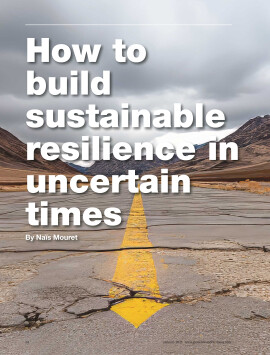 How to build sustainable resilience in uncertain times