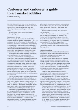 Curiouser and curiouser: a guide to art market oddities