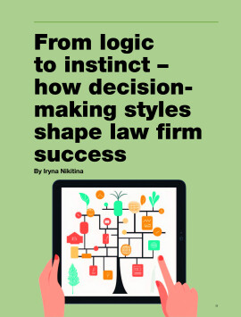 From logic to instinct - how decision-making styles shape law firm success