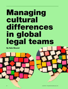 Managing cultural differences in global legal teams