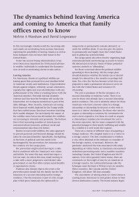 The dynamics behind leaving America and coming to America that family offices need to know