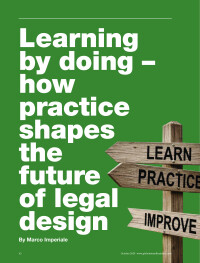 Learning by doing - how practice shapes the future of legal design